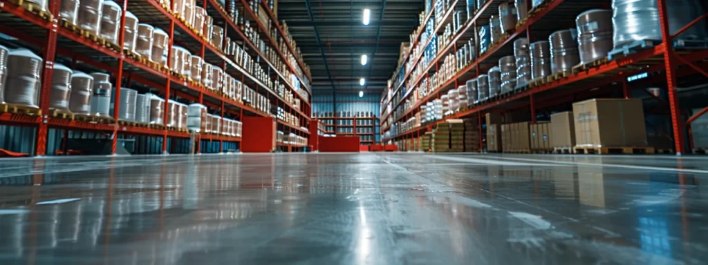 a commercial storage facility painted with superior materials and techniques by professional painters, standing out in a crowded market with enduring results and added value.